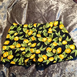 *2 for 20* Forever 21 High Waisted Lemon Shorts
